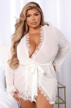 Best Sale βοΈ Fashion Nova New Lover Robe - White π 20 Fashion Nova New Lover Robe - White