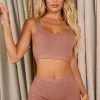 Fashion Nova Keep It Casual PJ Boyshort Set - Mocha