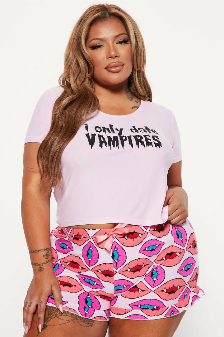 Best reviews of ๐ Fashion Nova Pajama Sets Fangtastic Vampire ๐ฆ Halloween PJ Set - Pink/combo ๐ 10 Fashion Nova Pajama Sets Fangtastic Vampire Halloween PJ Set - Pink/combo