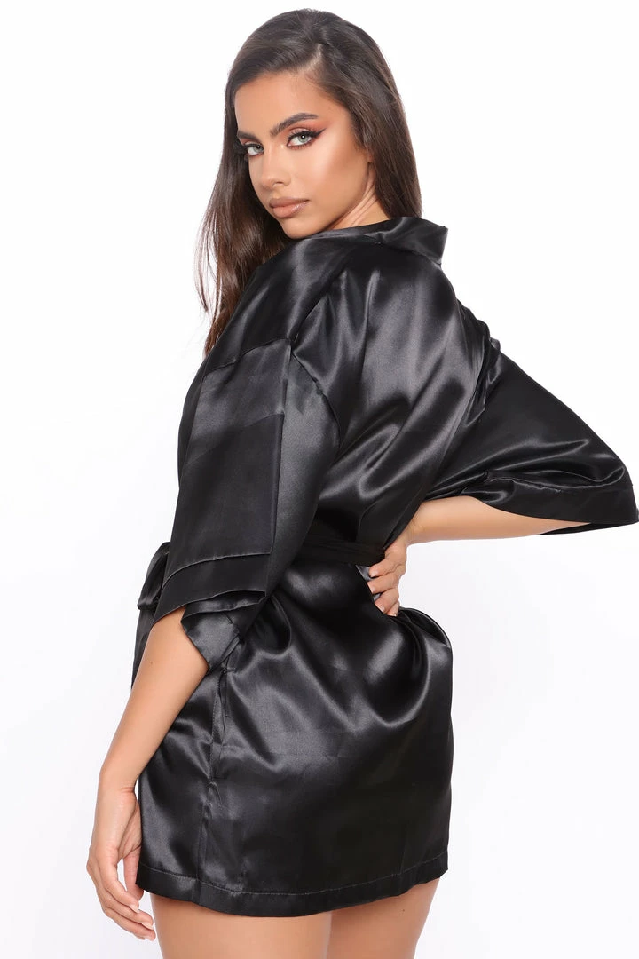 Best deal ๐ Fashion Nova Sexy Sleepwear Lotus Robe - Black ๐ 11 Fashion Nova Sexy Sleepwear Lotus Robe - Black