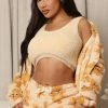 Fashion Nova Teddy Cutie 4 Piece PJ Plush Set - Mocha/combo Pajama Sets