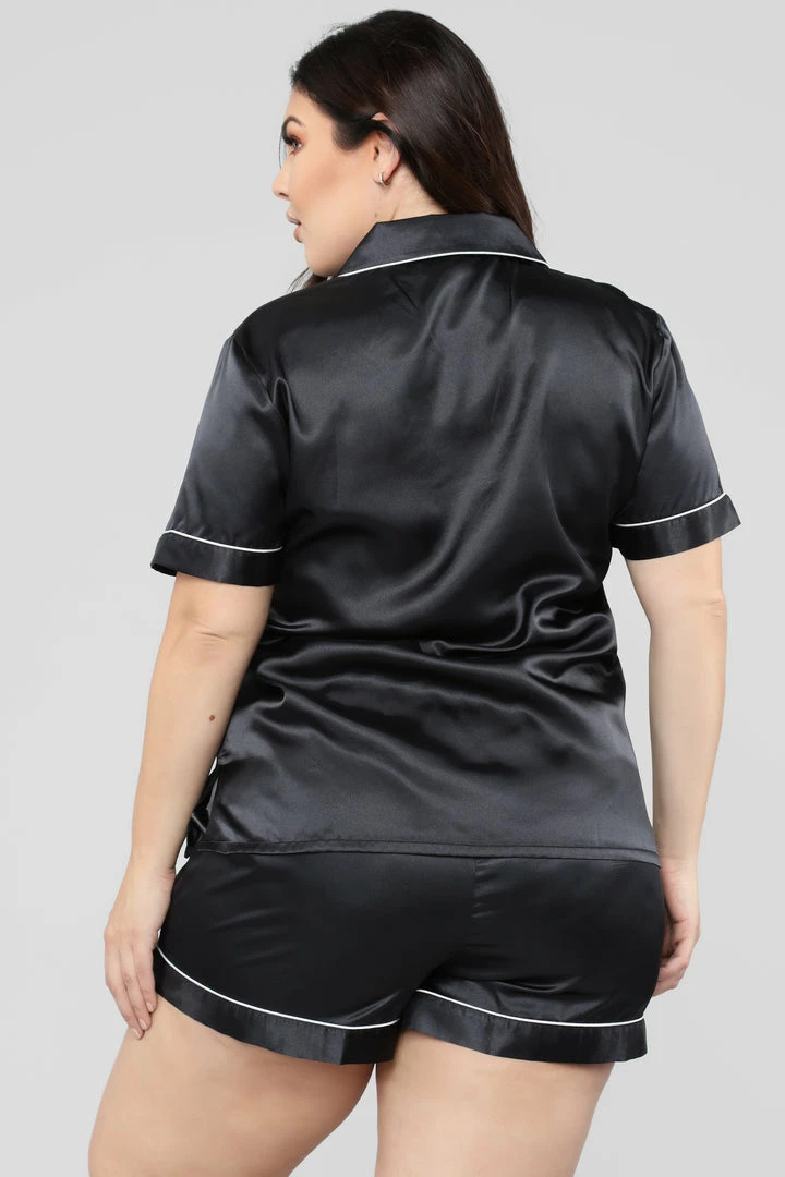 Hot Sale ๐งจ Fashion Nova Staying In PJ Set - Black Pajama Sets ๐ 11 Fashion Nova Staying In PJ Set - Black Pajama Sets