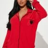 Best Sale π Fashion Nova Best Sleep Yet PJ Short Set - Red/Black Pajama Sets π 1 Fashion Nova Best Sleep Yet PJ Short Set - Red/Black Pajama Sets