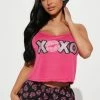 Best Sale π Fashion Nova Kisses And Hugs PJ Short Set - Hot Pink/combo Pajama Sets π₯° 1 Fashion Nova Kisses And Hugs PJ Short Set - Hot Pink/combo Pajama Sets