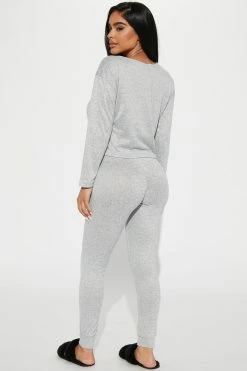 Flash Sale π Fashion Nova Pajama Sets Grumpy But Gorgeous PJ Jogger Set - Heather Grey π 7 Fashion Nova Pajama Sets Grumpy But Gorgeous PJ Jogger Set - Heather Grey