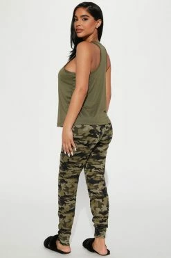 Deals 𧨠Fashion Nova Pajama Sets Trouble Make PJ Jogger Set - Olive/combo β€οΈ 7 Fashion Nova Pajama Sets Trouble Make PJ Jogger Set - Olive/combo