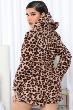 Flash Sale ✔️ Fashion Nova Teddy Baby PJ Romper Onesie - Leopard ✨ 14 Fashion Nova Teddy Baby PJ Romper Onesie - Leopard