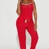 Flash Sale π Fashion Nova Heart You PJ Jogger Set - Red/White Pajama Sets π 1 Fashion Nova Heart You PJ Jogger Set - Red/White Pajama Sets