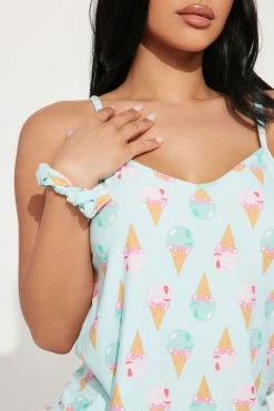 Wholesale ๐ Fashion Nova Pajama Sets Ice Cream Scream PJ Short Set - Blue ๐คฉ 8 Fashion Nova Pajama Sets Ice Cream Scream PJ Short Set - Blue