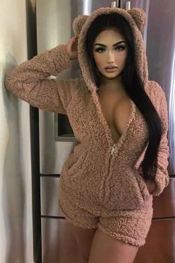 Budget ✨ Fashion Nova Baby Bear Hug PJ Romper Onesie - Mocha Pajama Rompers & Jumpsuits 🔥 17 Fashion Nova Baby Bear Hug PJ Romper Onesie - Mocha Pajama Rompers & Jumpsuits