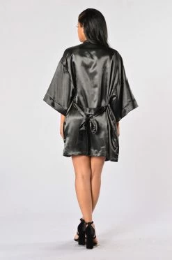 Best deal ๐ Fashion Nova Sexy Sleepwear Lotus Robe - Black ๐ 17 Fashion Nova Sexy Sleepwear Lotus Robe - Black