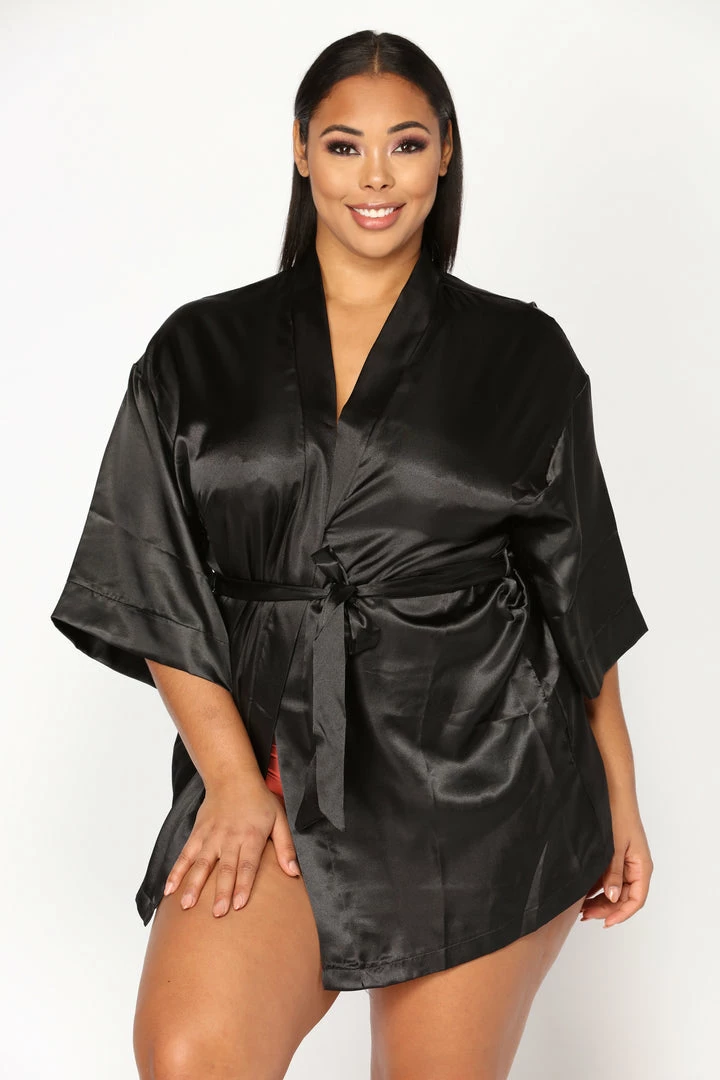 Best deal ๐ Fashion Nova Sexy Sleepwear Lotus Robe - Black ๐ 12 Fashion Nova Sexy Sleepwear Lotus Robe - Black