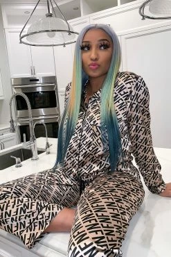 Wholesale ๐ฅ Fashion Nova My FN PJ Pant Set - Black/Combo ๐ 26 Fashion Nova My FN PJ Pant Set - Black/Combo