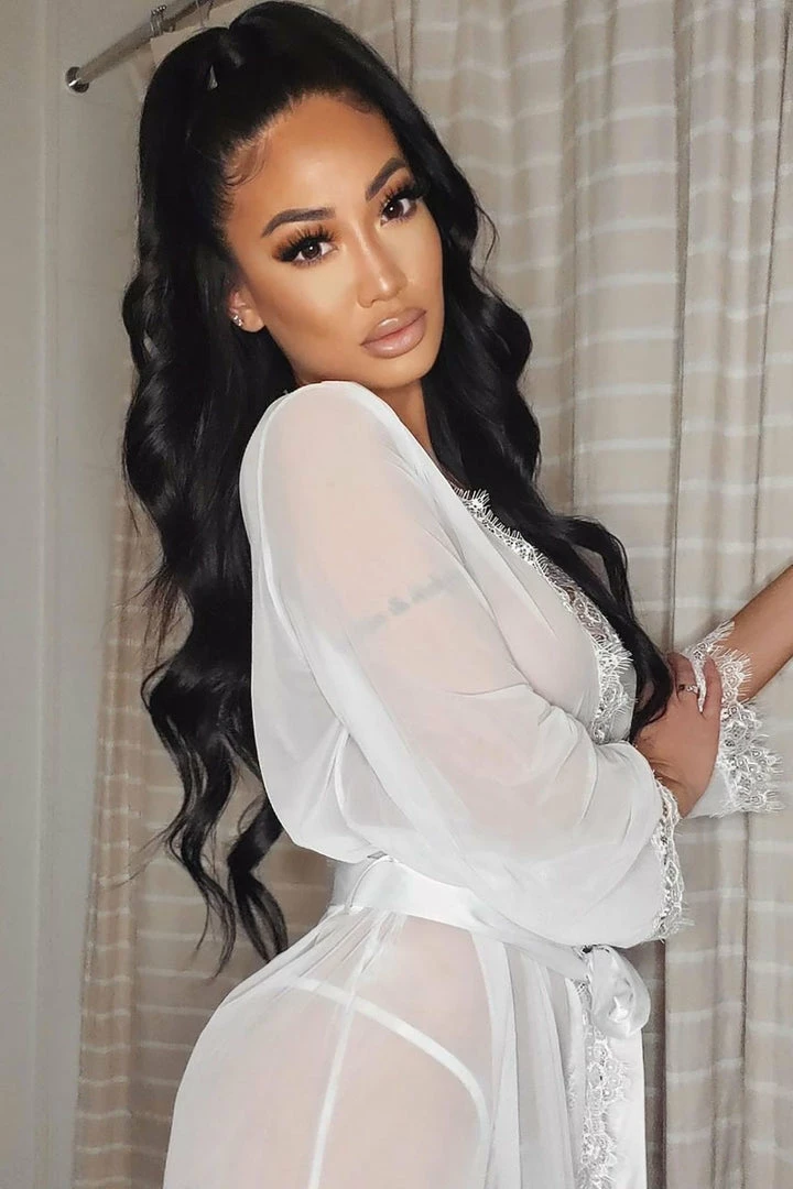 Best Sale βοΈ Fashion Nova New Lover Robe - White π 7 Fashion Nova New Lover Robe - White